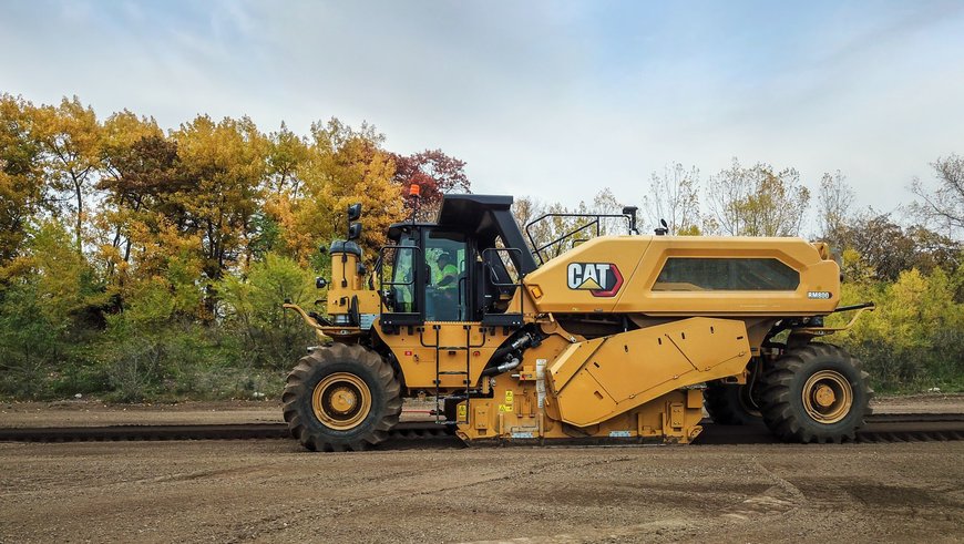 New Cat® RM600 and RM800 reclaimer/stabilizers offer more power, performance and productivity for full-depth reclamation and soil stabilization projects